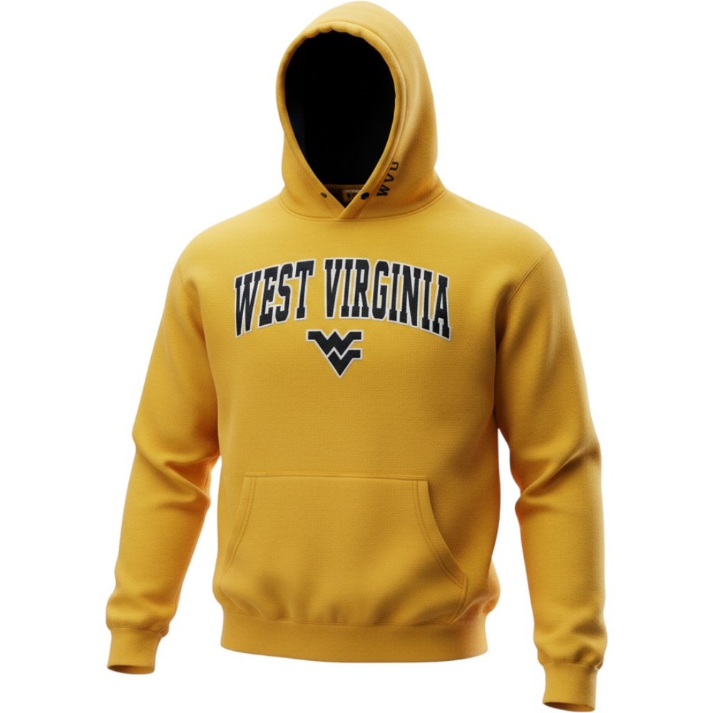 Stadium Athletics West Virginia Mountaineers Hoodie Mens Large Pullover FLAW